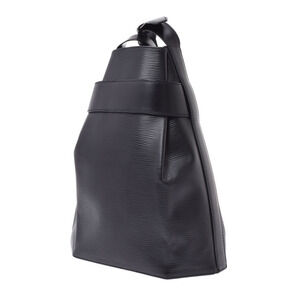 Louis Vuitton Sac Paul Black Bag Epi Shoulder Leather de